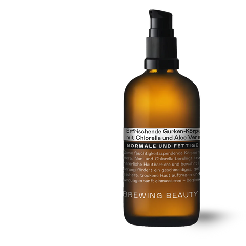 Erfrischende Gurken-Körpermilch