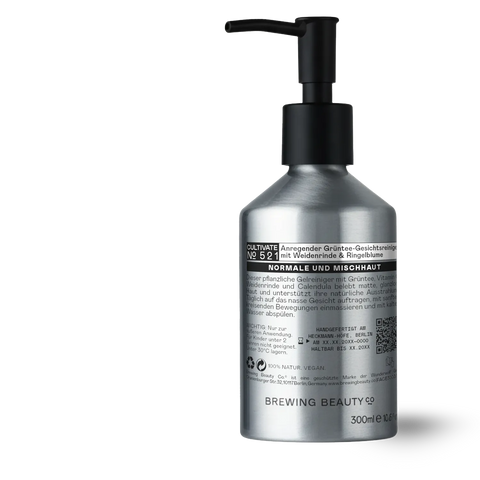 Anregender Grüntee-Gesichtsreiniger