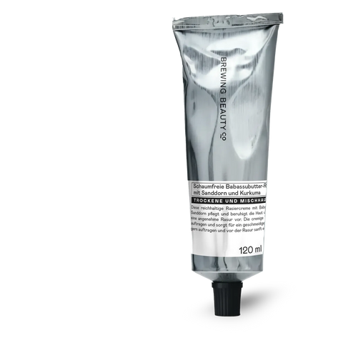Schaumfreie Babassubutter-Rasiercreme