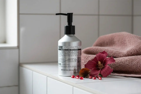 Feuchtigkeitsspendende Hibiskus-Dusche