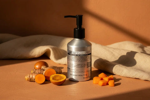 Erneuernder Kurkuma-Gesichtsreiniger