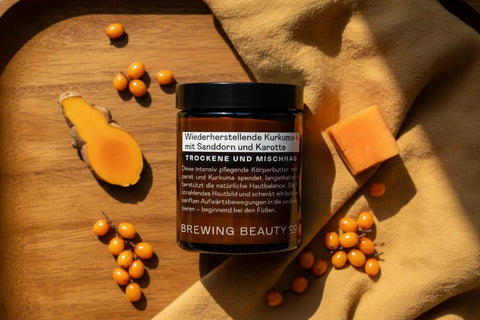 Wiederherstellende Kurkuma-Körperbutter